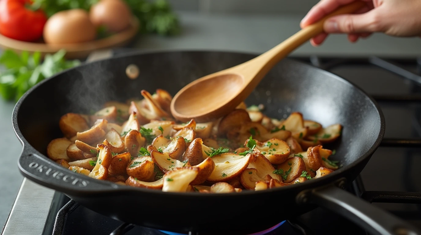 Lion's Mane Mushroom Recipe - A flavorful dish featuring tender and meaty lion's mane mushrooms