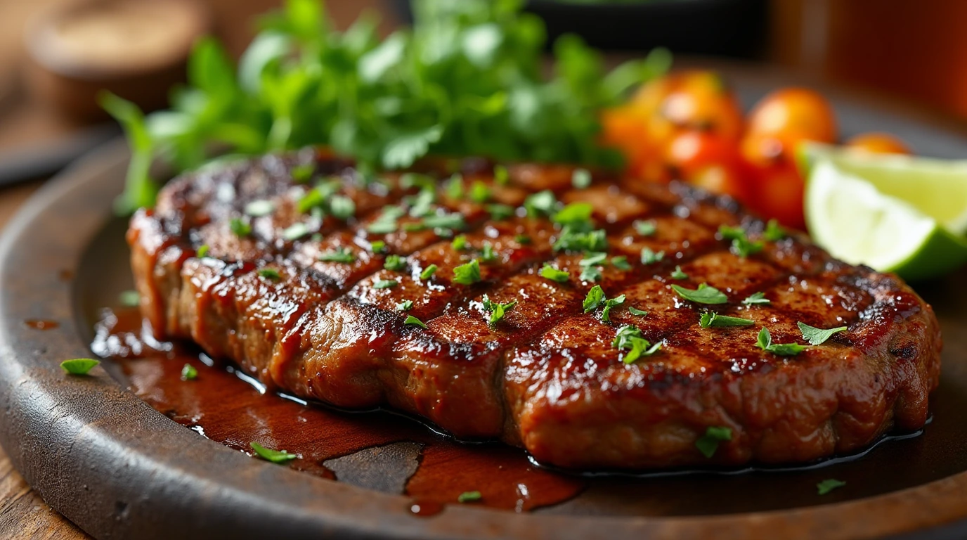Chipotle Steak Recipe – Marinated steak with chipotle peppers, lime, garlic, and spices for a smoky flavor